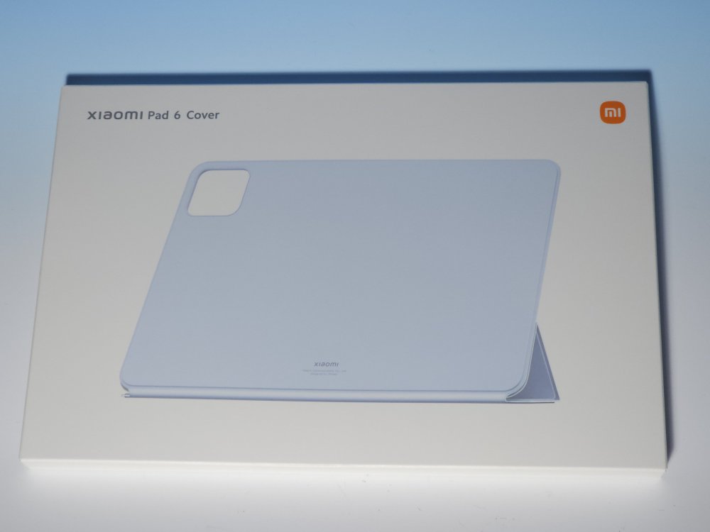 Xiaomi Pad 6用の純正カバーを購入して使ってみた【タブレットケース