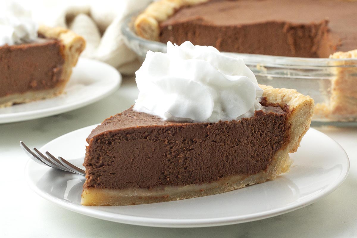 Vegan Chocolate Pumpkin Pie (No Tofu, No Coconut) - Delightful