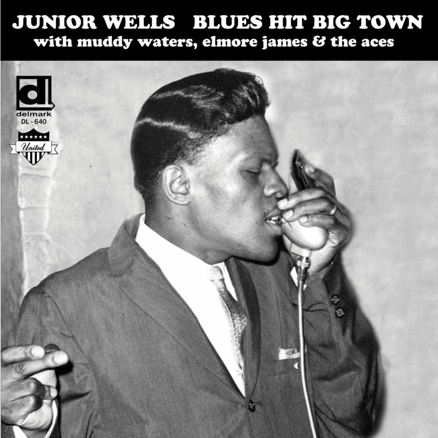 Junior Wells – Blues Hit Big Town – DELMARK RECORDS