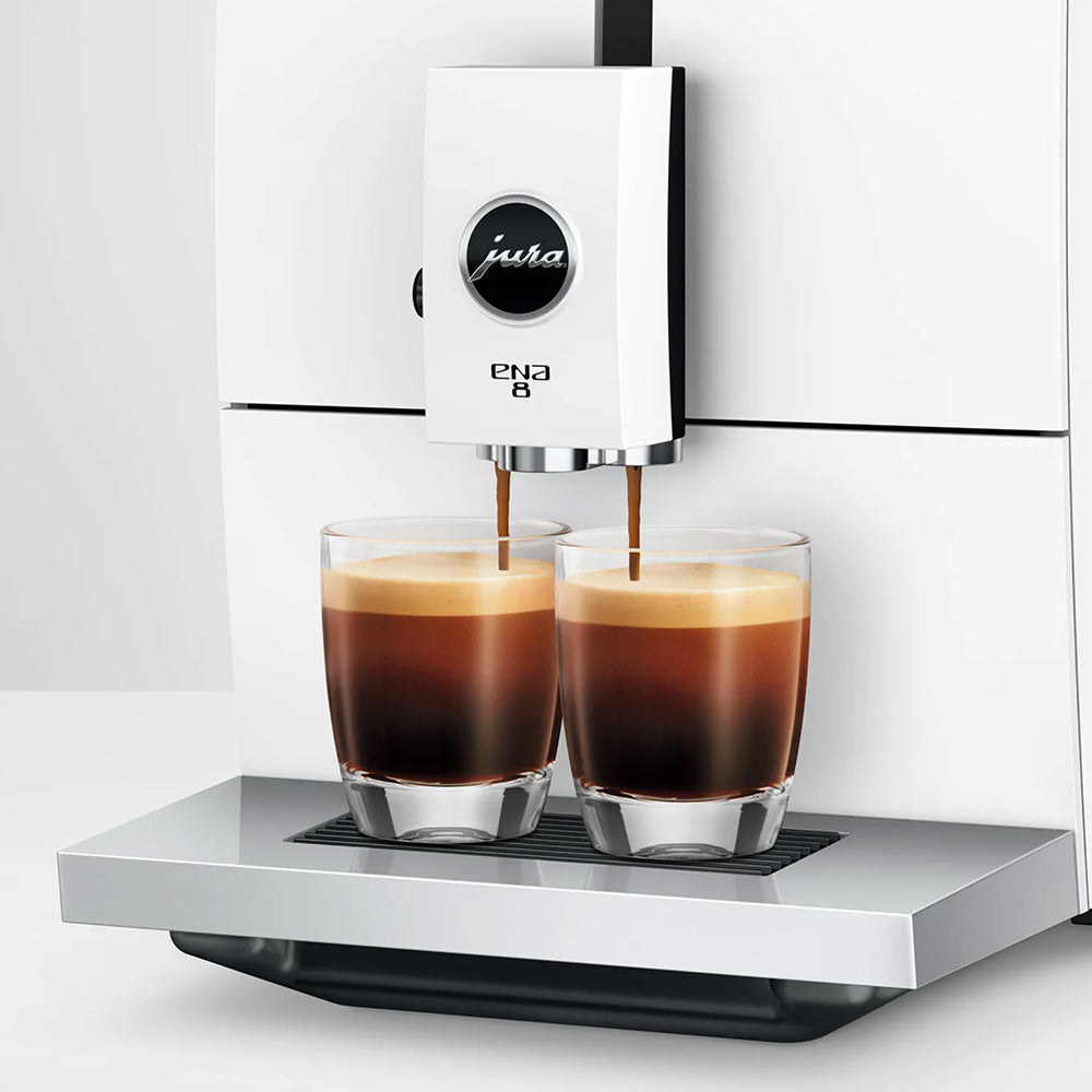 Jura ENA 8 Full Nordic White Coffee Machine 15495
