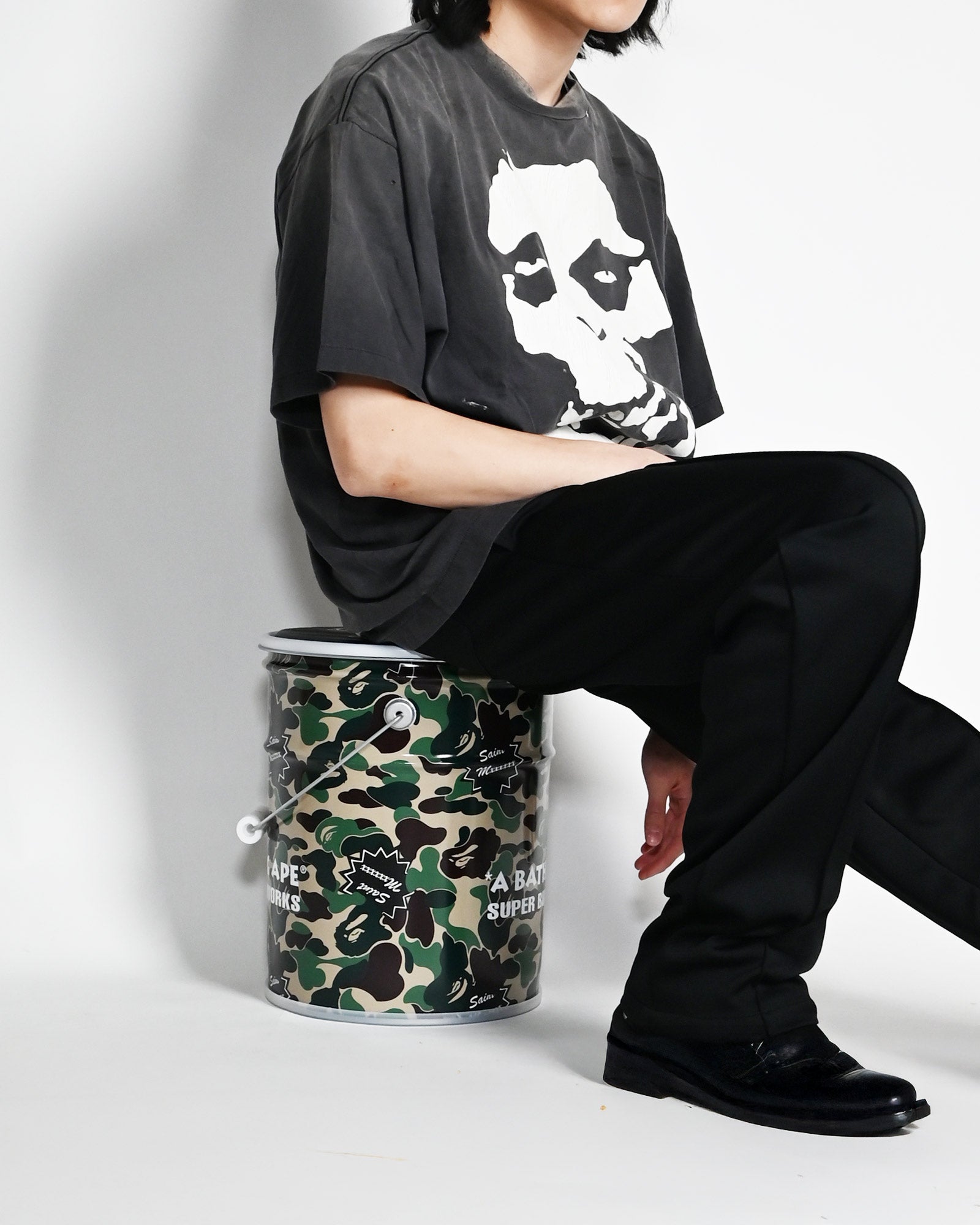 SAINT M×××××× (セントマイケル) SS26 BAPE_CAN STOOL/CAMO | Detail