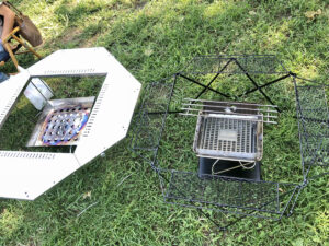 囲炉裏テーブル ネイチャートーンズ オクタゴンファイアテーブル