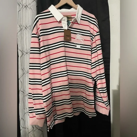 Burberry | Shirts | Brand New Supreme Burberry Rugby | Poshmark