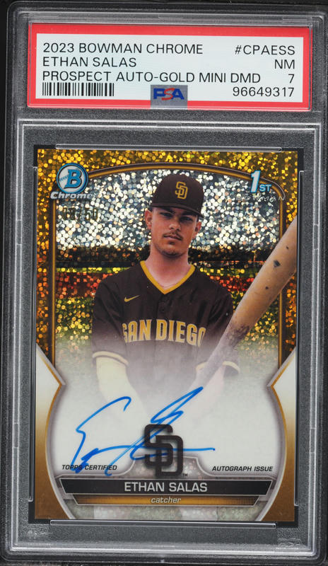 2024 Bowman Draft Ethan Salas PROSPECT #BD-140 CGC AUTH on