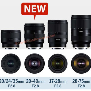 タムロン「20-40mm F/2.8 Di III VXD」の画像とプレステキストがリーク