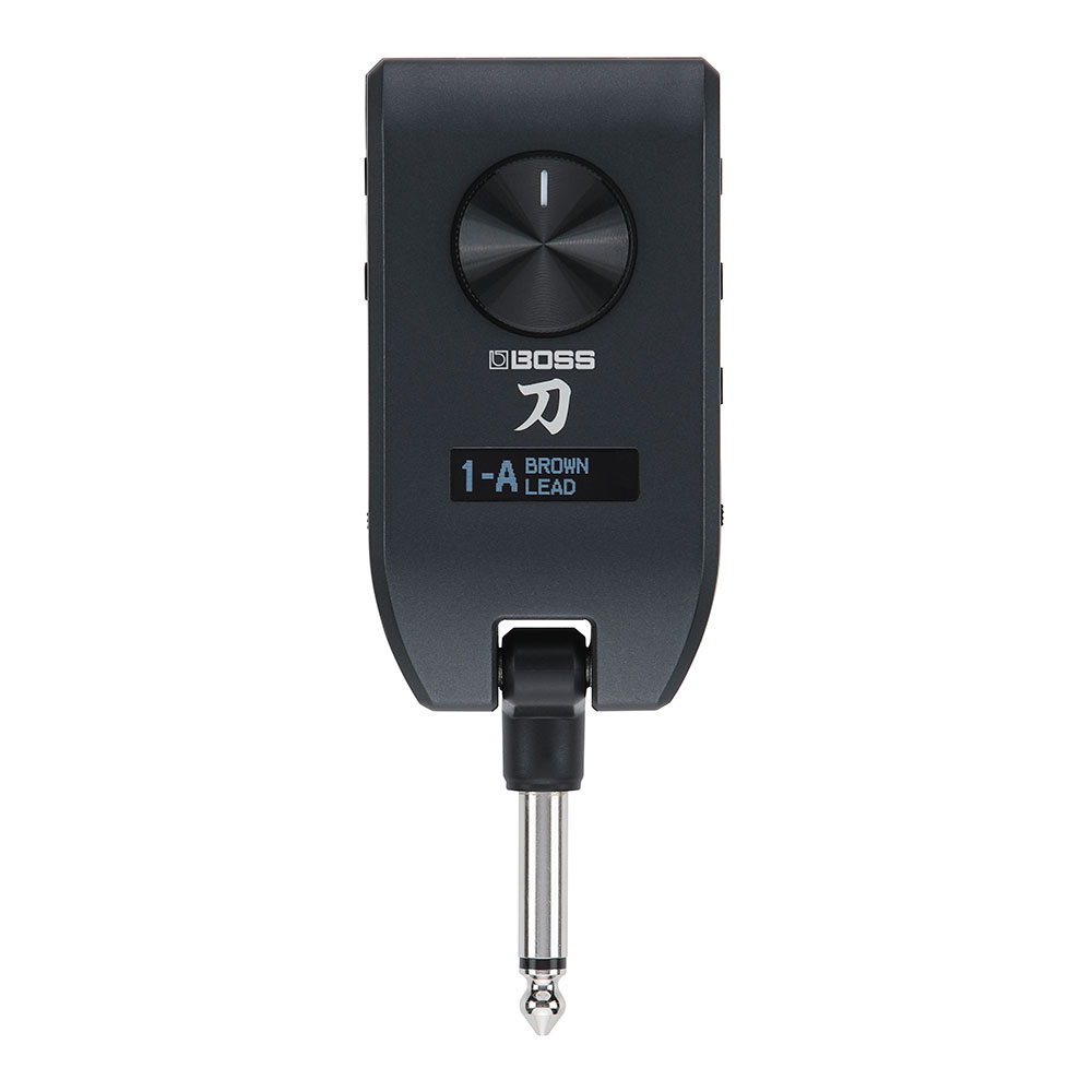 BOSSからヘッドホンアンプ「KATANA GO」が発売。