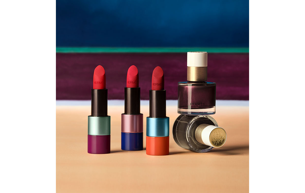 エルメス】のリップ＆ネイルに秋冬限定のカラーが登場 | Domani