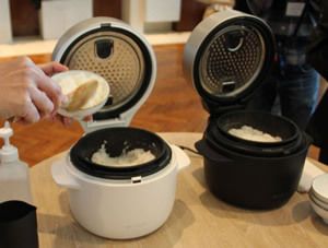 蒸気だけで炊くバルミューダ新型炊飯器の実力を実食チェック！ | from