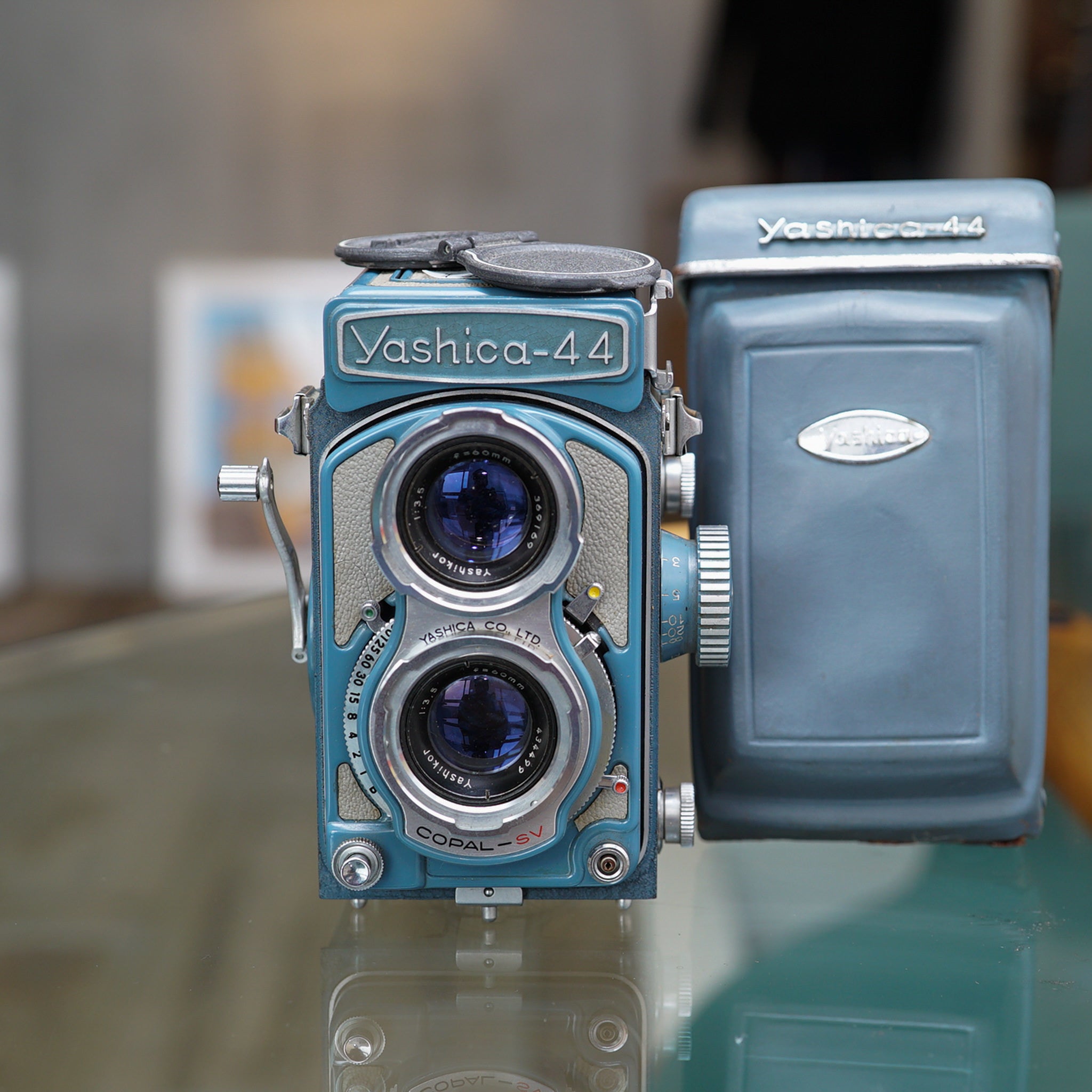 Yashica-44(ヤシカ44) ブルー – Doppietta-Tokyo