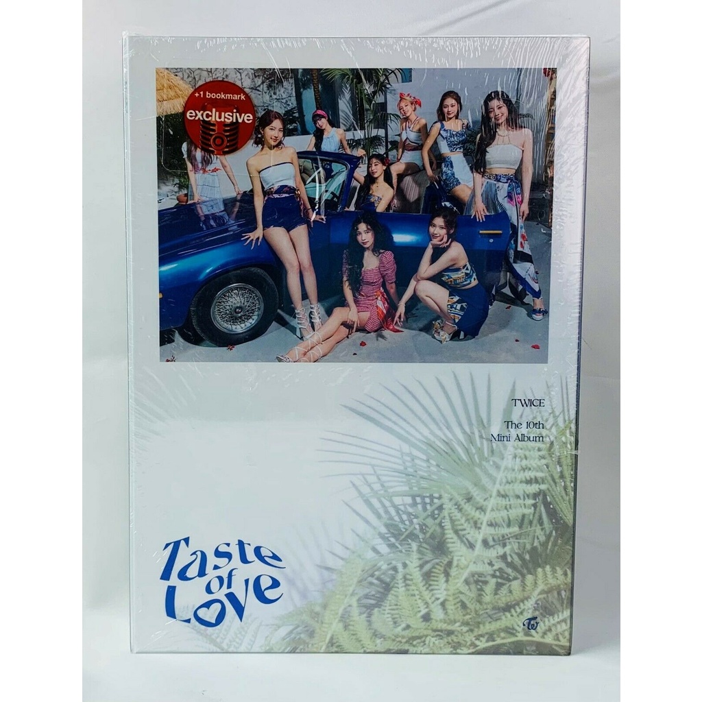 Kpop Cd Album Twice Taste Of Love [ 10th Mini Album] | Shopee Brasil