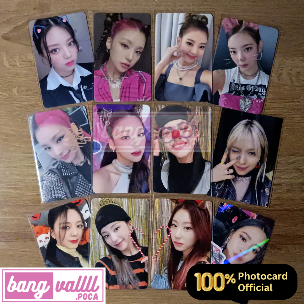 Jual PHOTOCARD PC ITZY CRAZY IN LOVE SOUNDWAVE WITHDRAMA TOREC