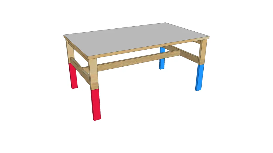IKEA SANSAD children's table | 3D Warehouse