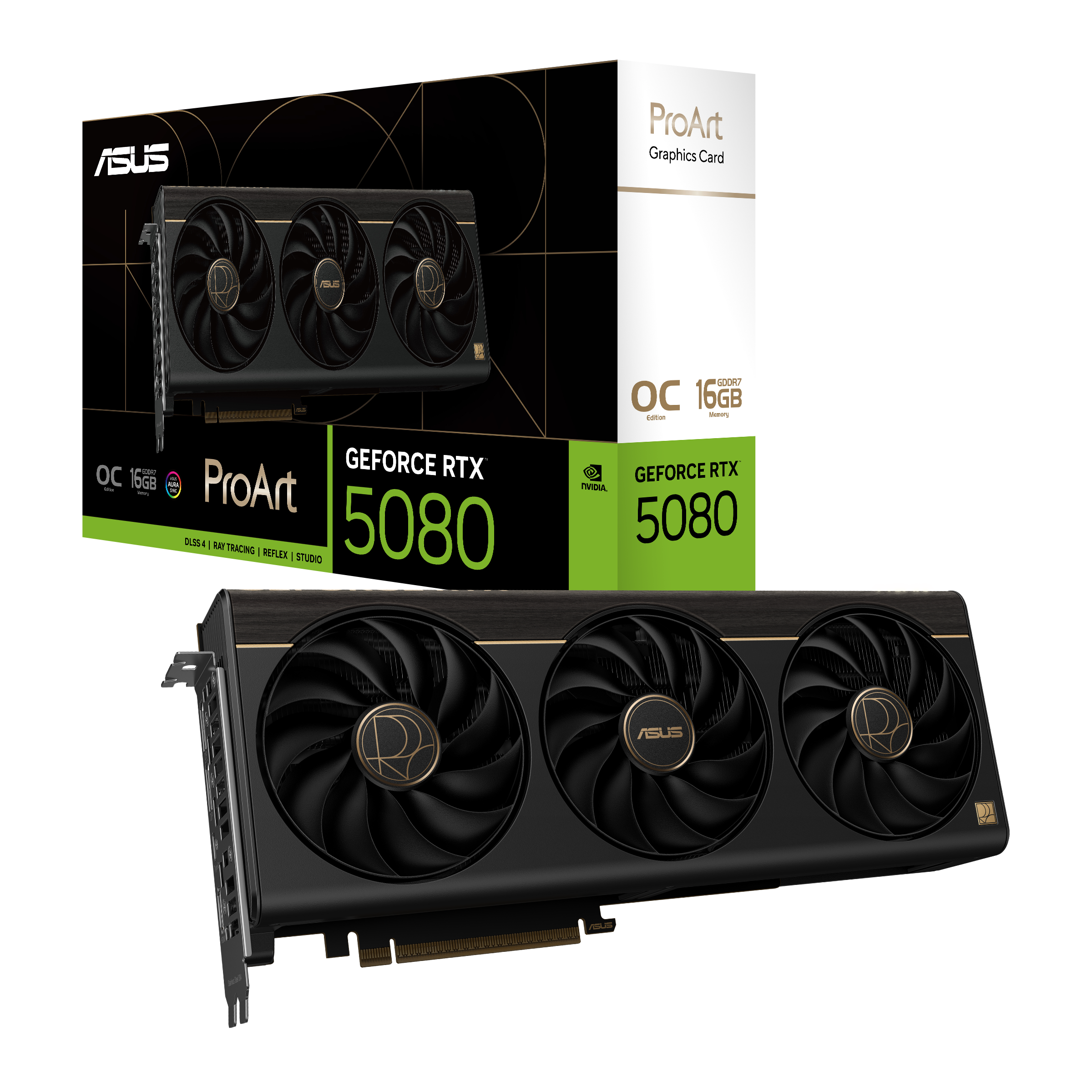 ProArt GeForce RTX™ 5080 16GB GDDR7 OC Edition