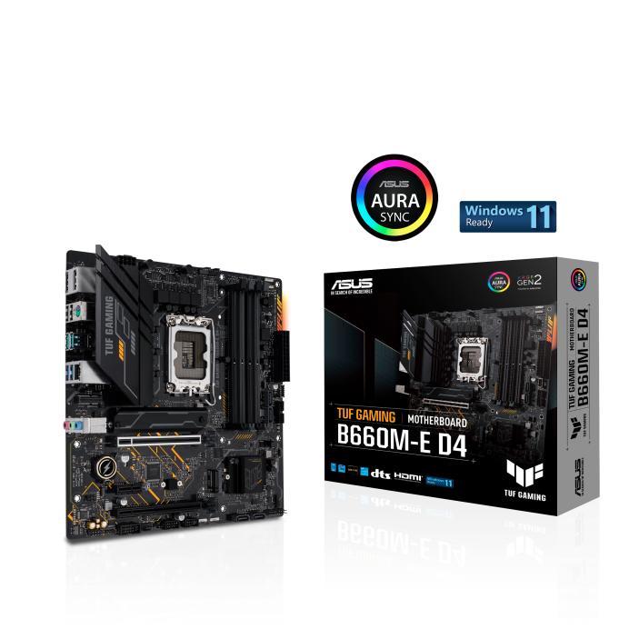 TUF GAMING B660M-E D4｜Motherboards｜ASUS Global