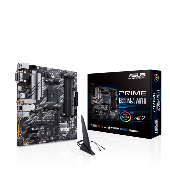 PRIME B550M-A WIFI II｜Motherboards｜ASUS USA