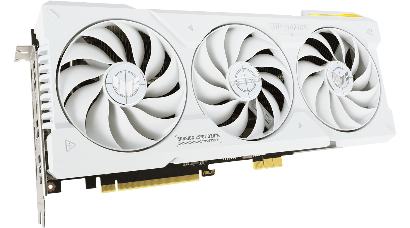ASUS TUF Gaming GeForce RTX™ 4070 Ti SUPER BTF White OC Edition