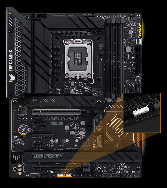 TUF GAMING Z790-PLUS D4｜Placa base｜ASUS España