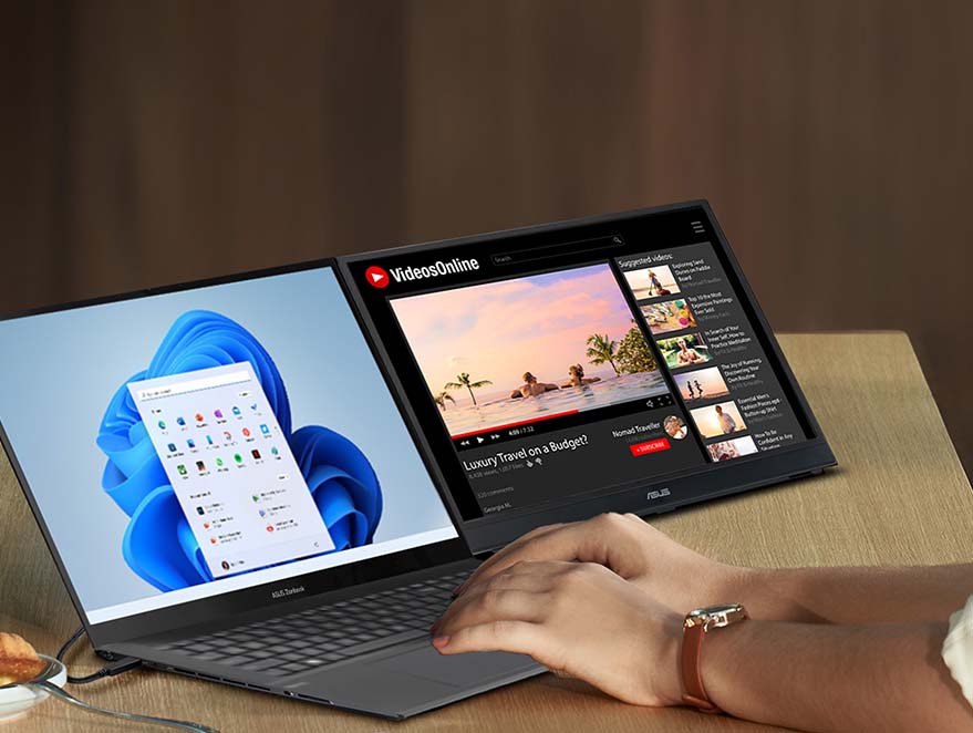 ASUS ZenScreen ベストセラー・ポータブルモニター｜ASUS Japan