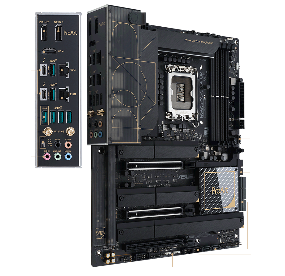 ProArt Z790-CREATOR WIFI｜Motherboards｜ASUS United Kingdom