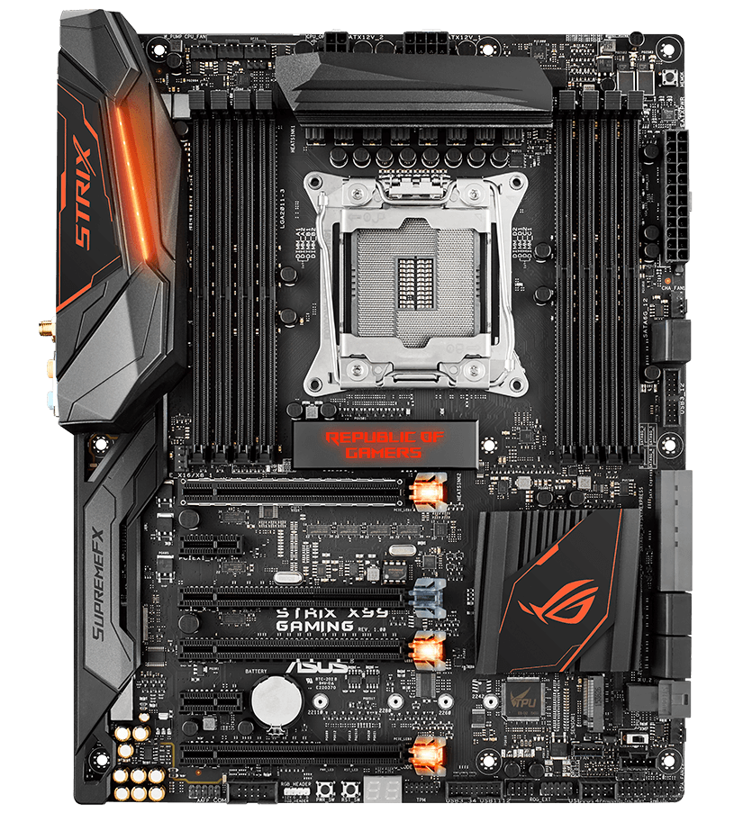 ROG STRIX X99 GAMING | Motherboards | ROG Global