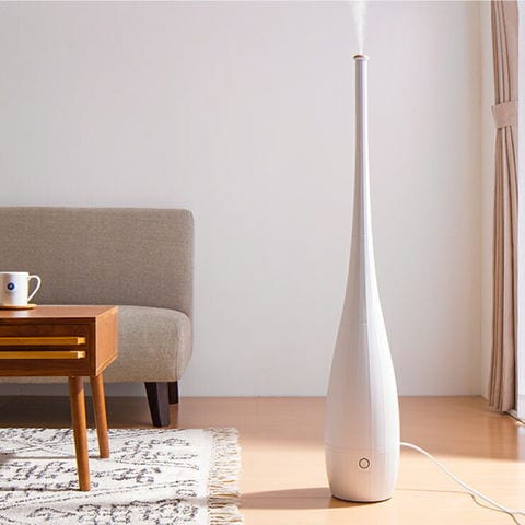 dショッピング |ハイポジション 超音波加湿器 4L タワー型 超音波 加湿