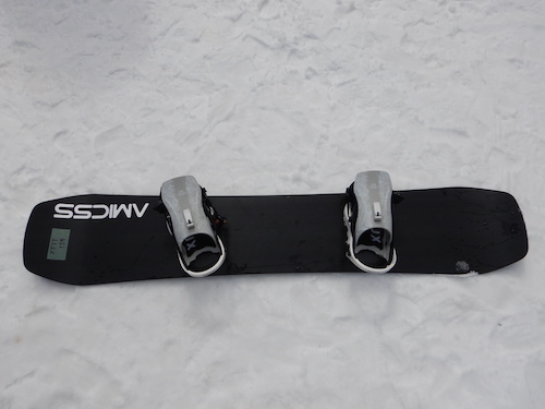 23/24シーズンモデル試乗 AMICSS XFIT 154 | スノーボード情報サイト