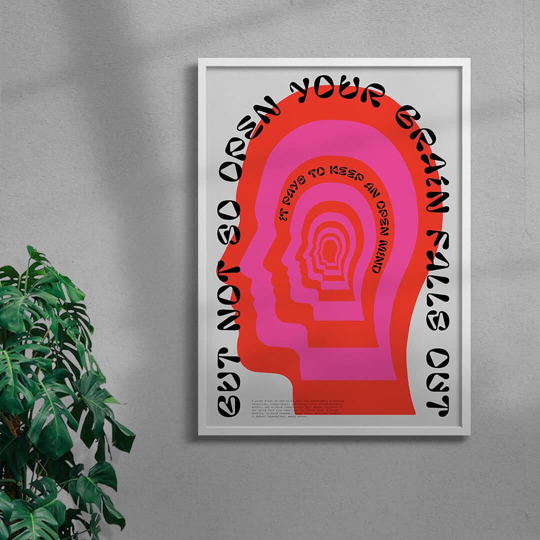 Open mind - Print by John Schulisch | DROOL Art
