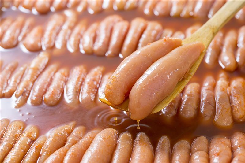 福さ屋 北海道産無着色辛子めんたい 350g(北海道産350g): 九州エリア