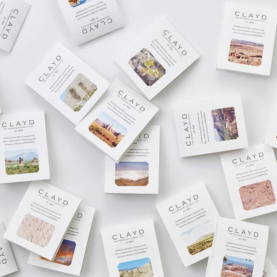 100%天然クレイの入浴料／ONETIME 4点セット | CLAYD (クレイド) の
