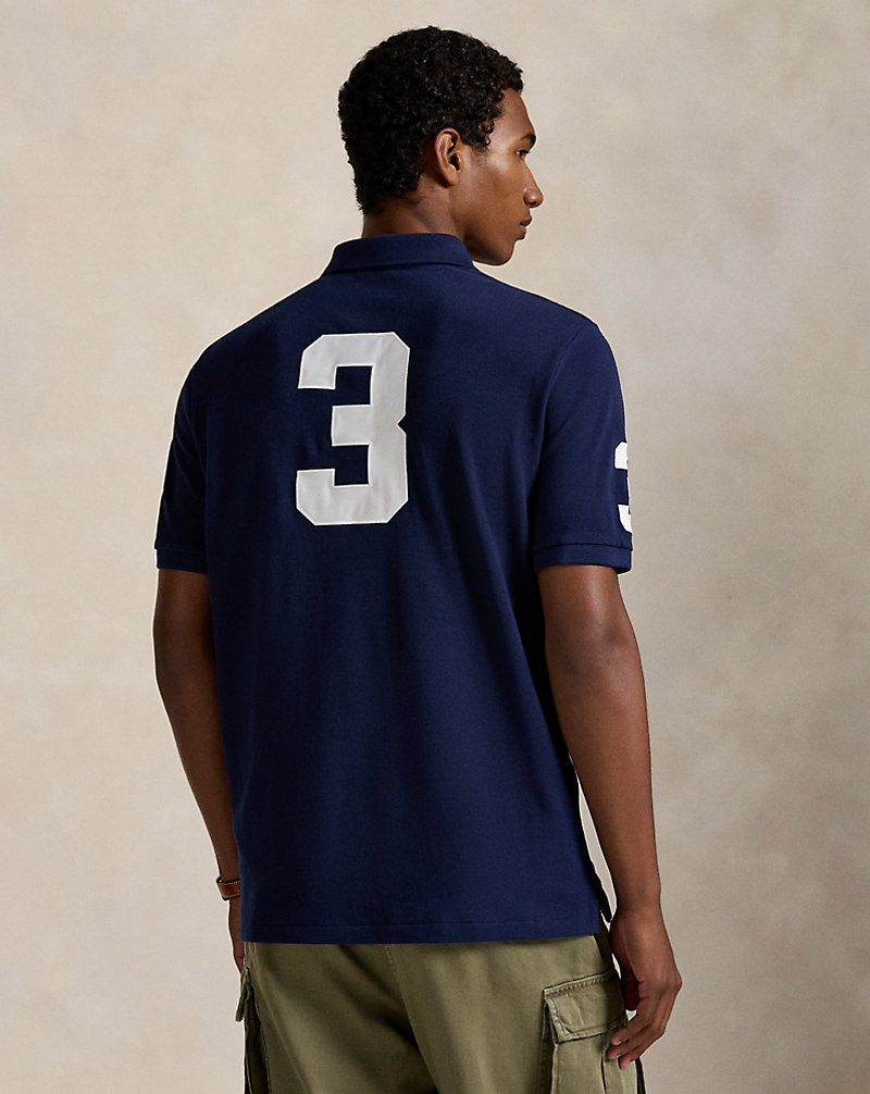 Classic Fit Los Angeles Mesh Polo Shirt
