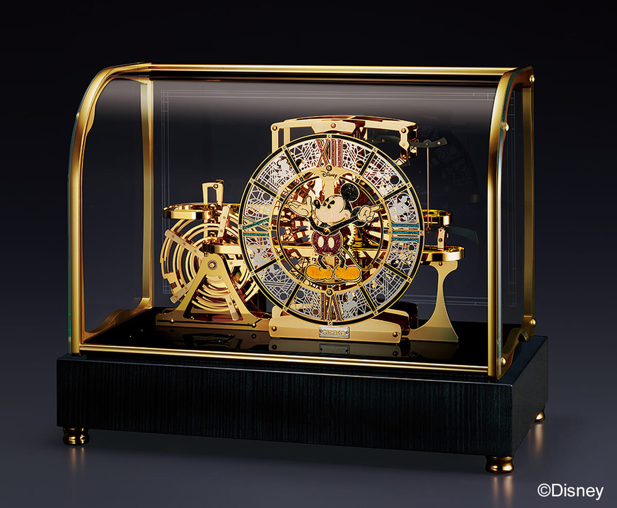 アールデコ調の文字盤と煌めくミッキーがおしゃれ！セイコー