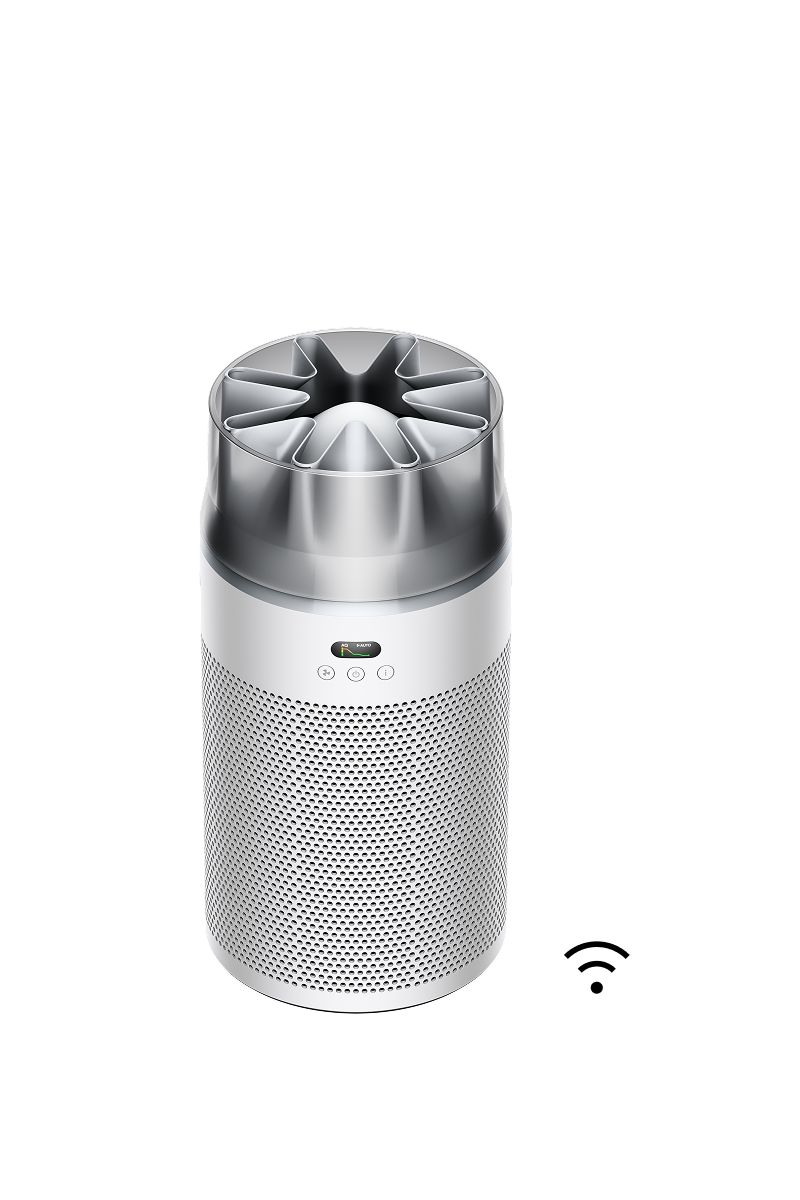 HushJet™ Compact Purifier | White/Silver