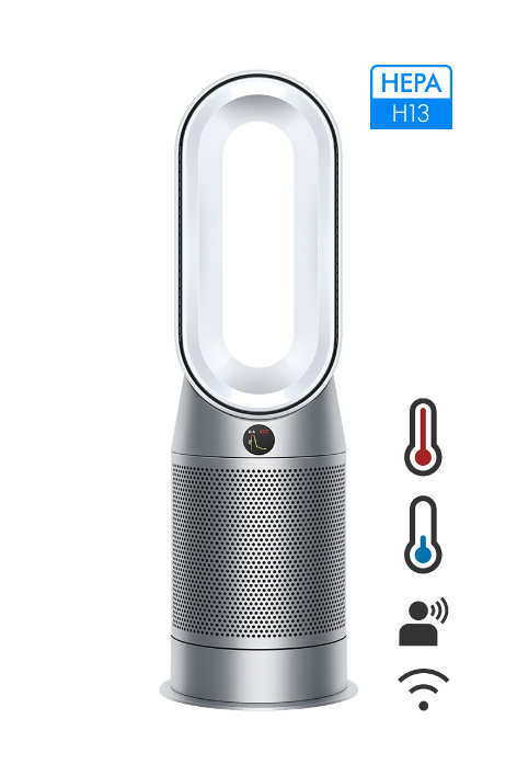 Dyson Purifier Hot+Cool™空気清浄ファンヒーター ホワイト／シルバー