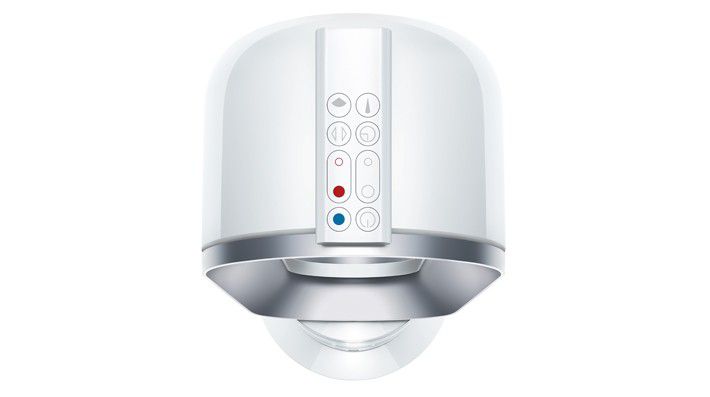 Dyson Hot+Cool™ Jet Focus AM09 fan heater (White/Silver)