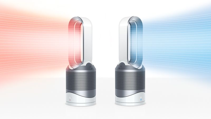 Dyson Pure Hot+Cool Link™ Purifier Heater (White/Silver) | Dyson
