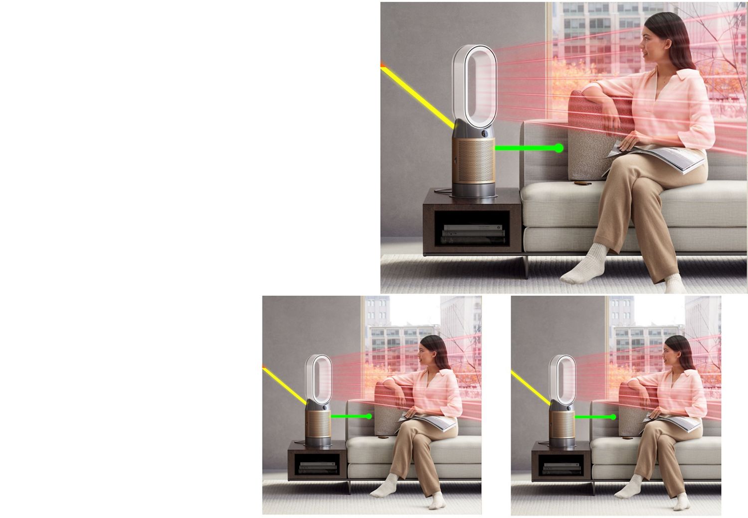 Dyson Purifier Hot+Cool HP2 De-NOx