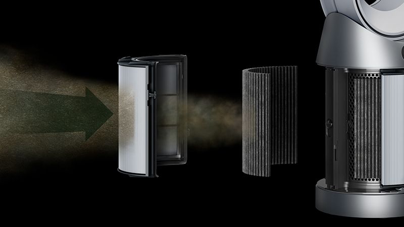 Dyson Purifier Cool™空気清浄ファン シルバー／ブルー (TP07 SB