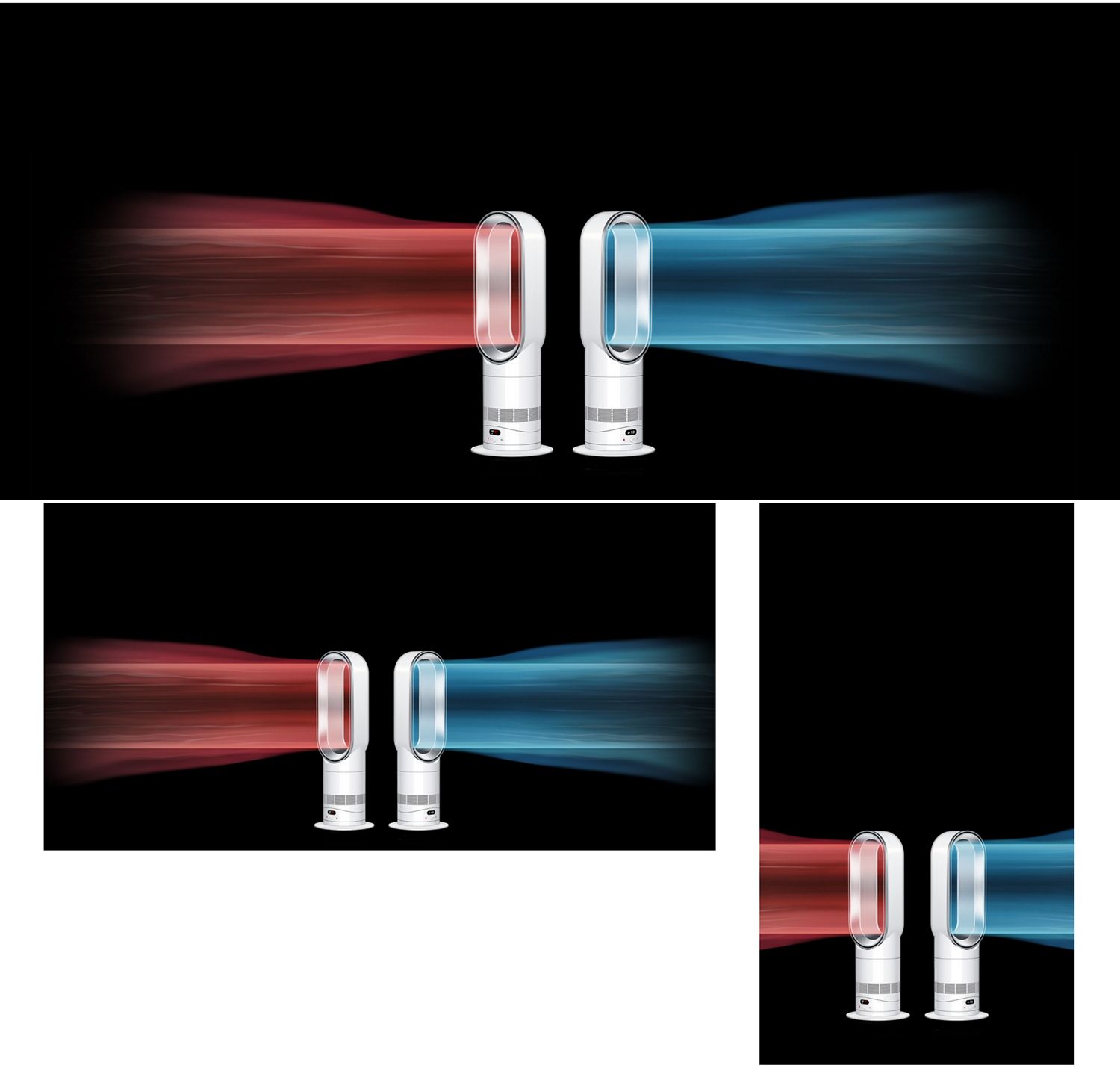 Discover the Dyson Hot+Cool™ HF1 Remote Link Pre-heat heater