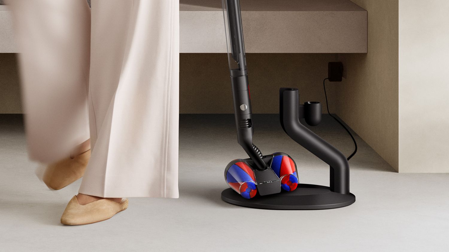 Dyson PencilVac Fluffycones™ vacuum cleaner: world's slimmest