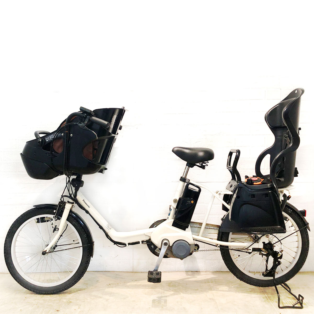 中古電動自転車 パナソニック ギュット ミニ DX ホワイト 20インチ