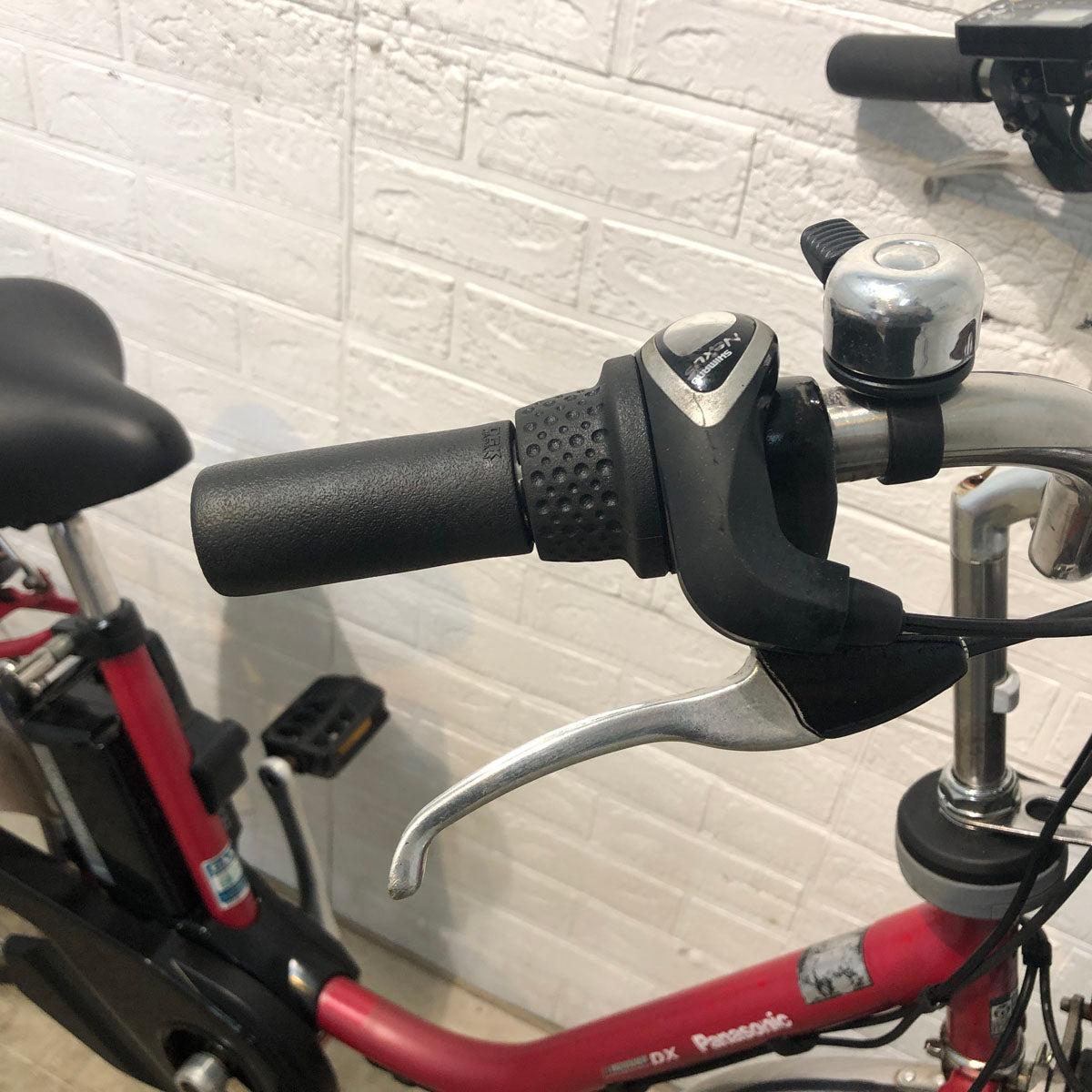 中古電動自転車 パナソニック ビビ DX レッド 26インチ YD089 – e-CHARIty