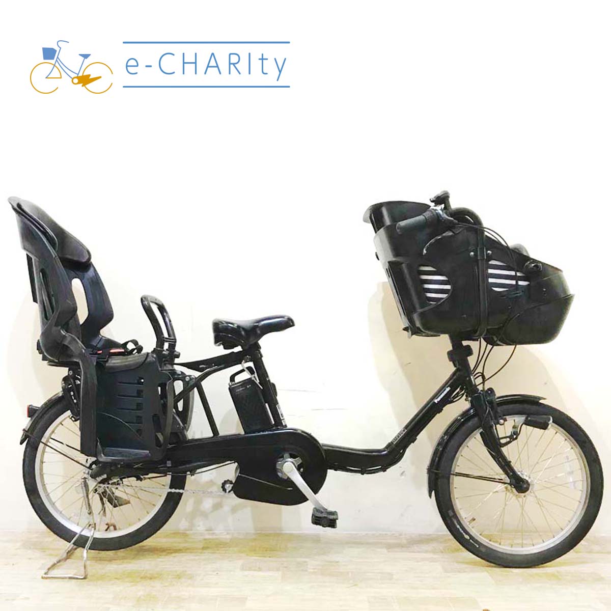 中古パナソニック ギュット・ミニ 電動自転車が格安！子供乗せモデル