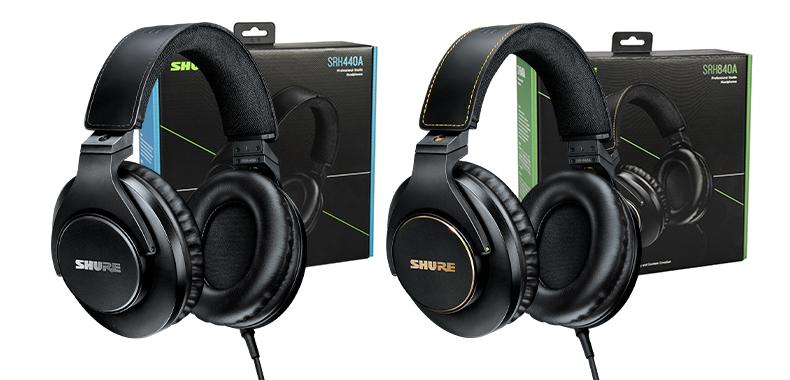 新製品】#SHURE 「SRH440A」「SRH840A」1/21(金)発売！定番で人気の