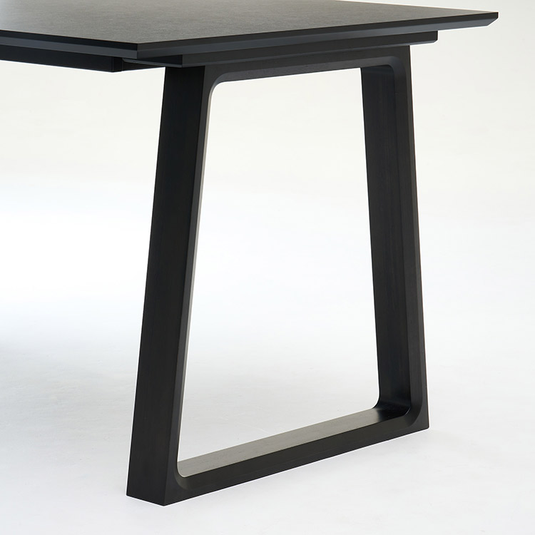 ダイニングテーブル DA4580 アーバンブラック スレートグレー色 通販
