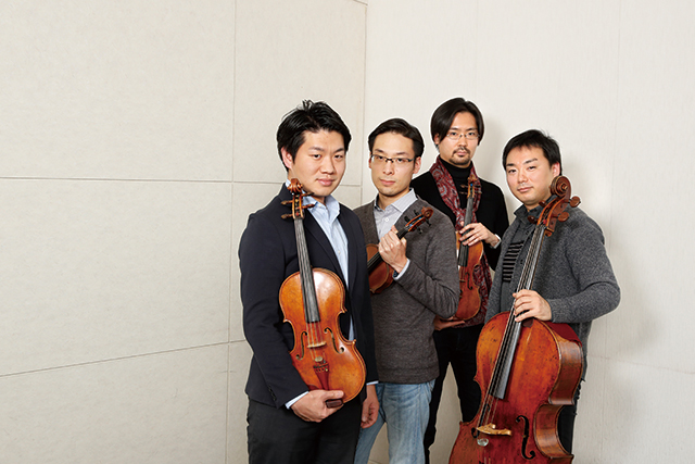 ウェールズ弦楽四重奏団 – ぶらあぼONLINE | クラシック音楽情報ポータル