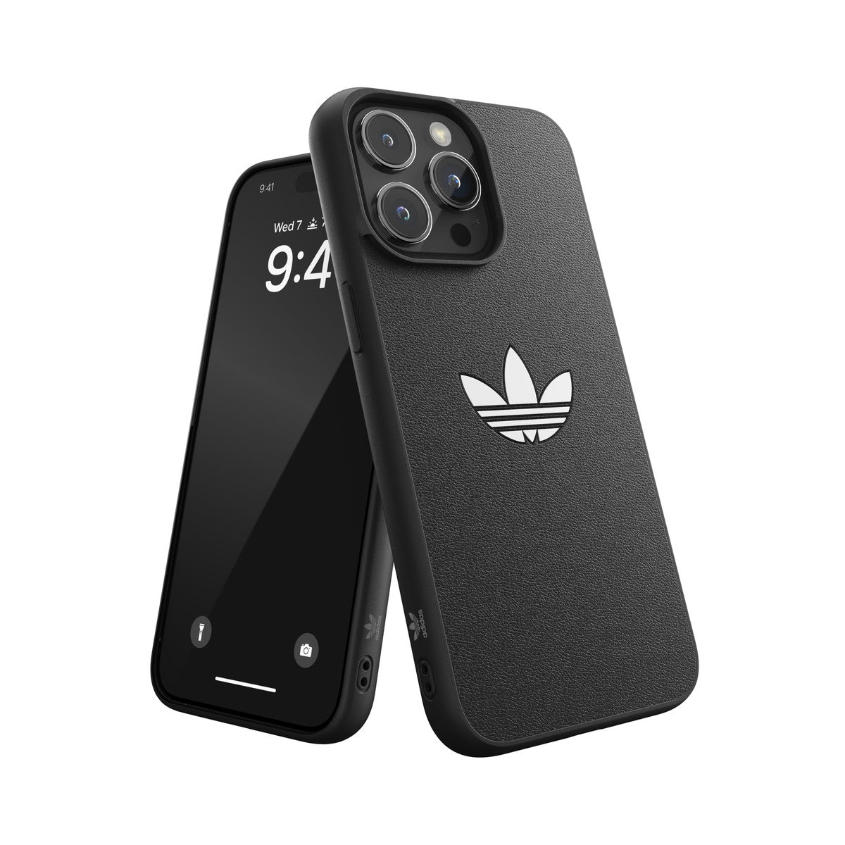 adidas Originals iPhone15ProMaxケース ICONIC ブラック