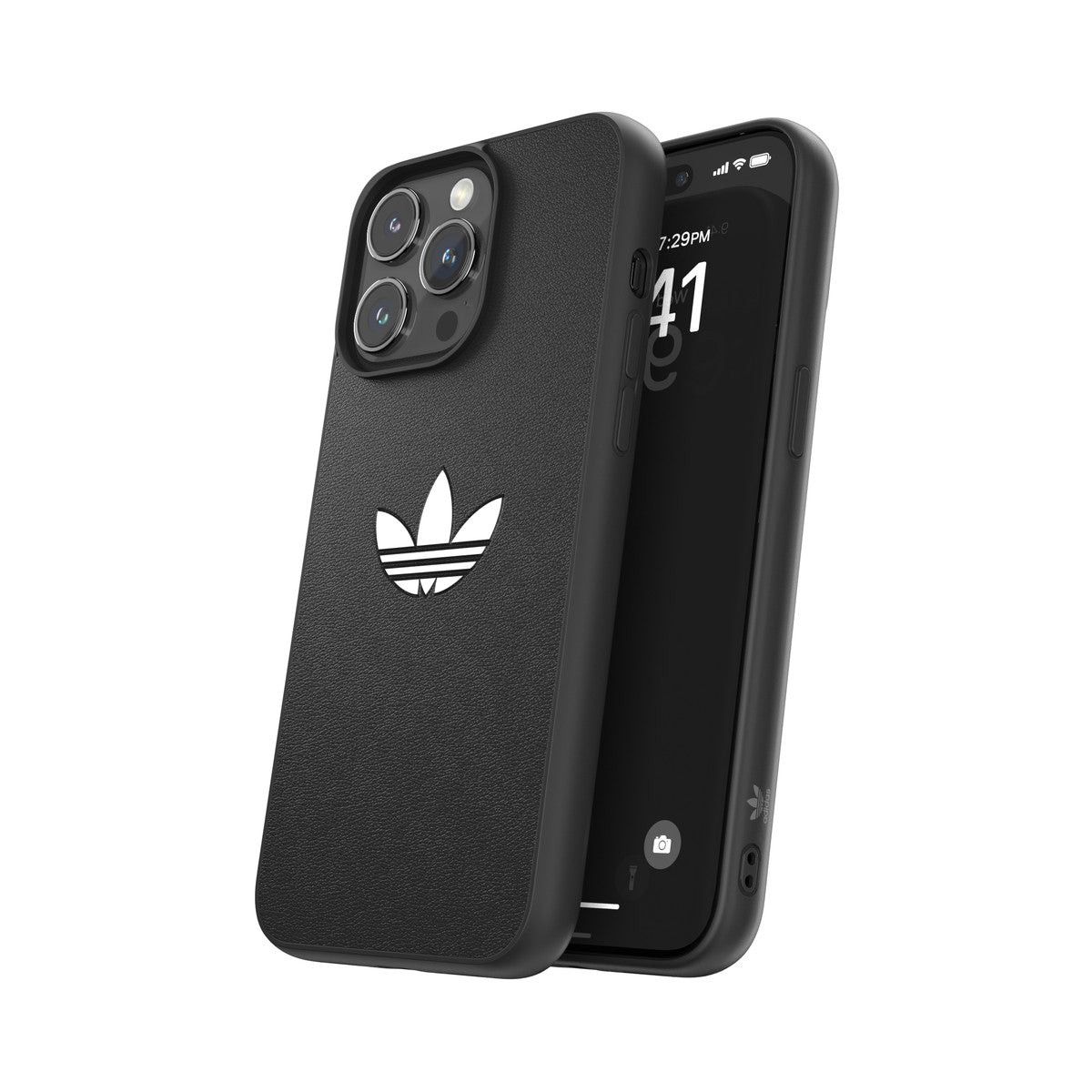 adidas Originals iPhone15ProMaxケース ICONIC ブラック