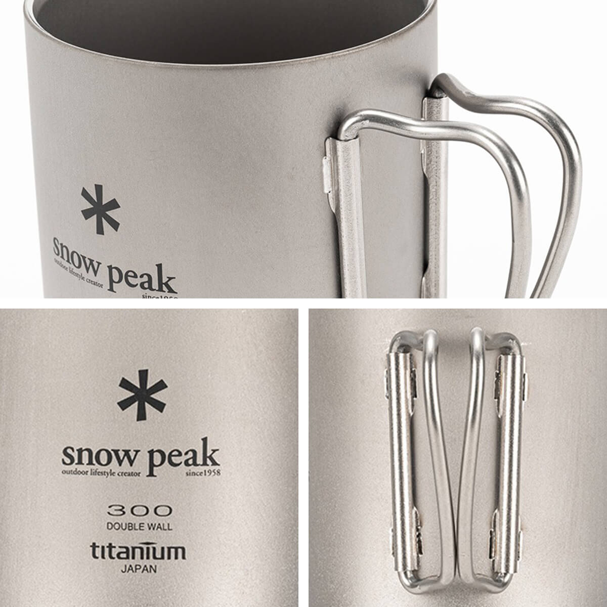 snow peak スノーピーク チタンダブルマグ 300: SUNDAY MOUNTAIN｜JAL