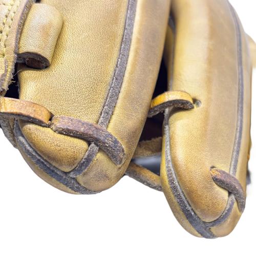 MIZUNO (ミズノ) 硬式グローブ イエロー ケース付 ミズノプロ 投手用