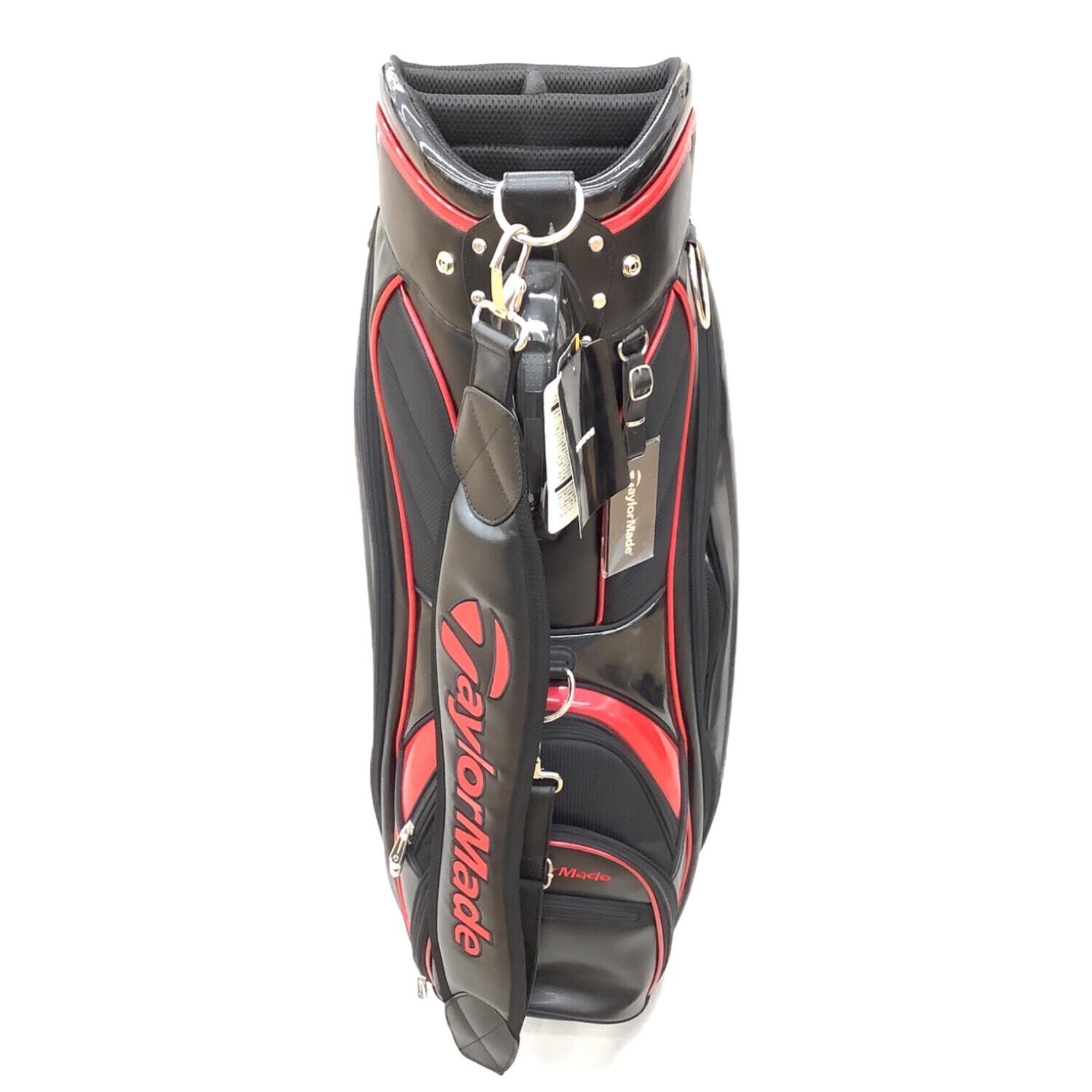 TaylorMade (テーラーメイド) キャディバッグ ブラック×レッド SY202 5